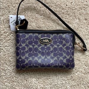 Coach small wristlet